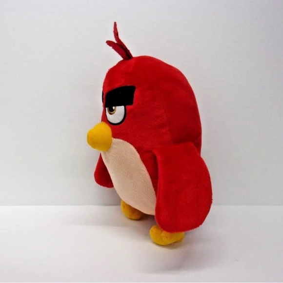 Angry Birds Movie Red Bird 8" Plush NEW With Tags 2017 Toy Factory - Picture 4 of 7